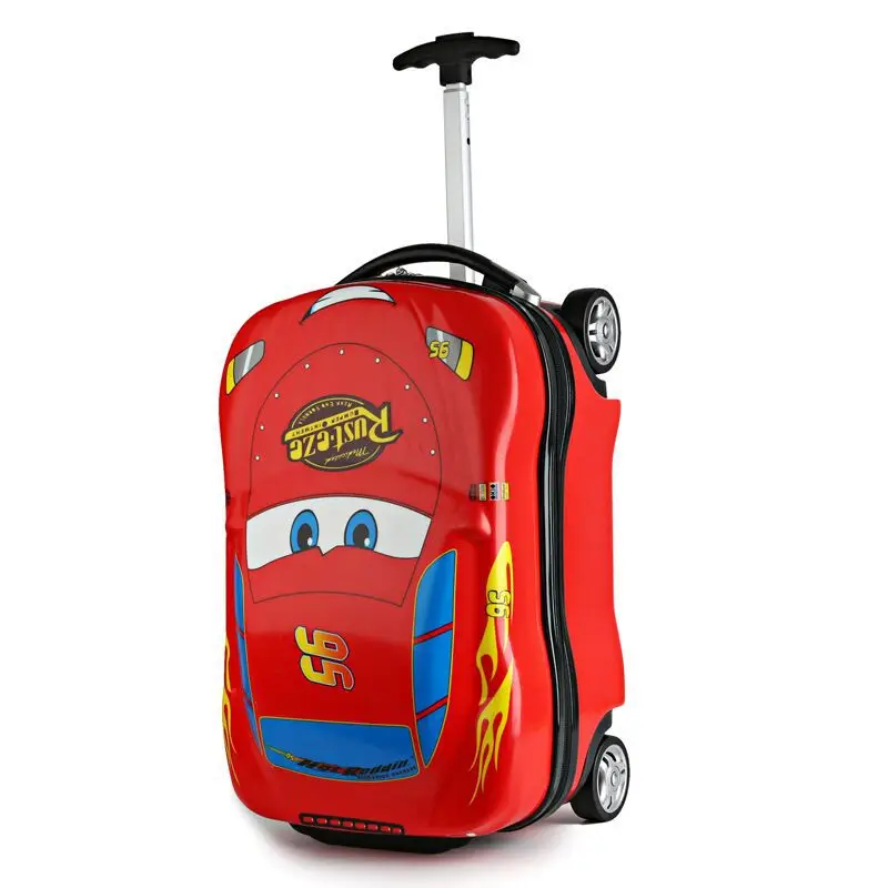 18inch Kids Suitcase 3D Car Travel Luggage Children Trolley case on