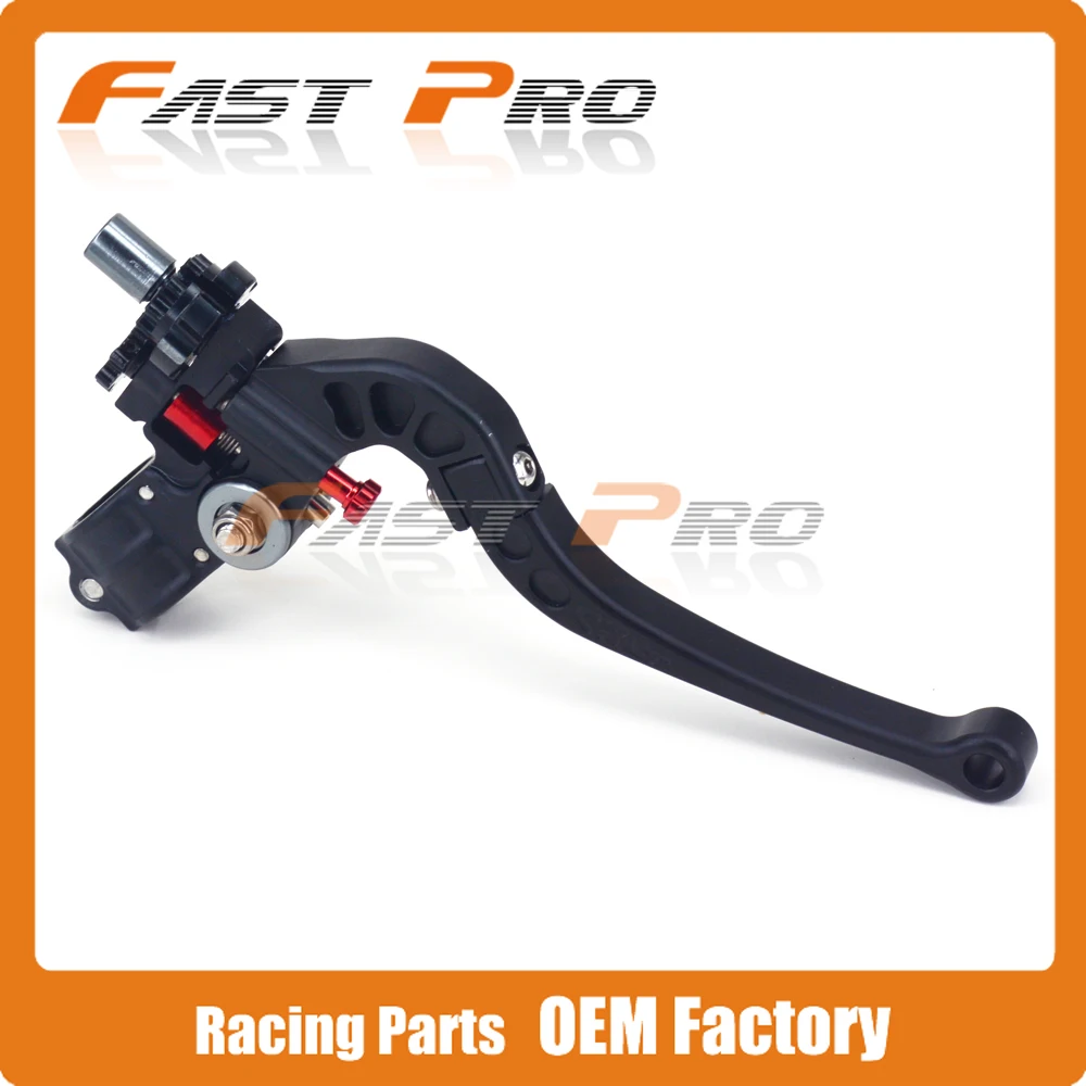 Universal Billet 7/8" 22MM Pivot Foldable Folding Clutch Lever Perch Street Bike Racing