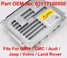 1PCS 12V D1S D3S 35W OEM HID Xenon Headlight Ballast Control Unit Part 63117180050 Fits For BMW GMC Audi Jeep Volvo Land Rover 1PCS 12V D1S D3S 35W OEM HID Xenon Headlight Ballast Control Unit Part 63117180050 Fits For BMW GMC Audi Jeep Volvo Land Rover