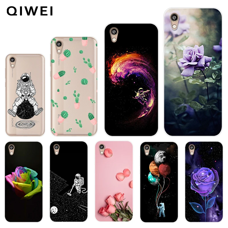 

Soft Silicone TPU Phone Cases For Huawei Honor 8S Case Flowers cactus Painted Back Cover For Huawei Honor 8S KSE-LX9 Honor8S 8 S