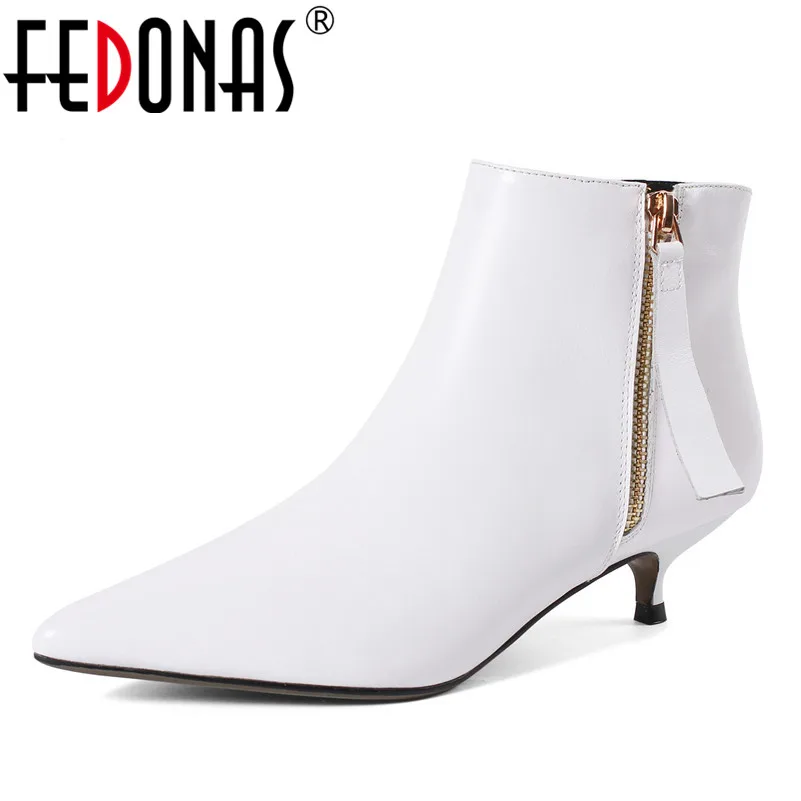 office white ankle boots