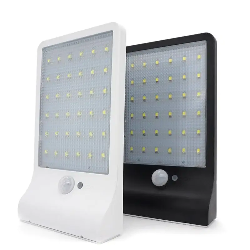 

36LED Wall Solar Powered Wall Light Lamp Body Induction Motion Sensor Light Outdoor Spotlight Wall Lights Without Mounting Pole