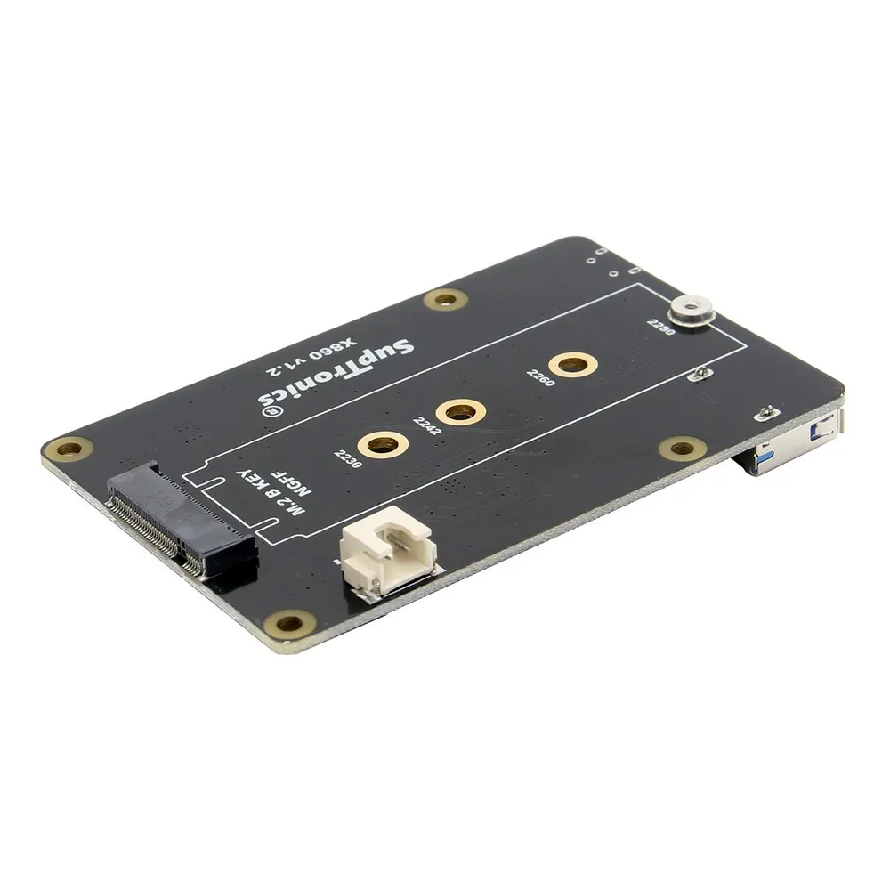  Raspberry Pi X860 M.2 NGFF 2280/2260/2242/2230 SATA SSD Schild X860 SSD Lagerung Expansion Board fü