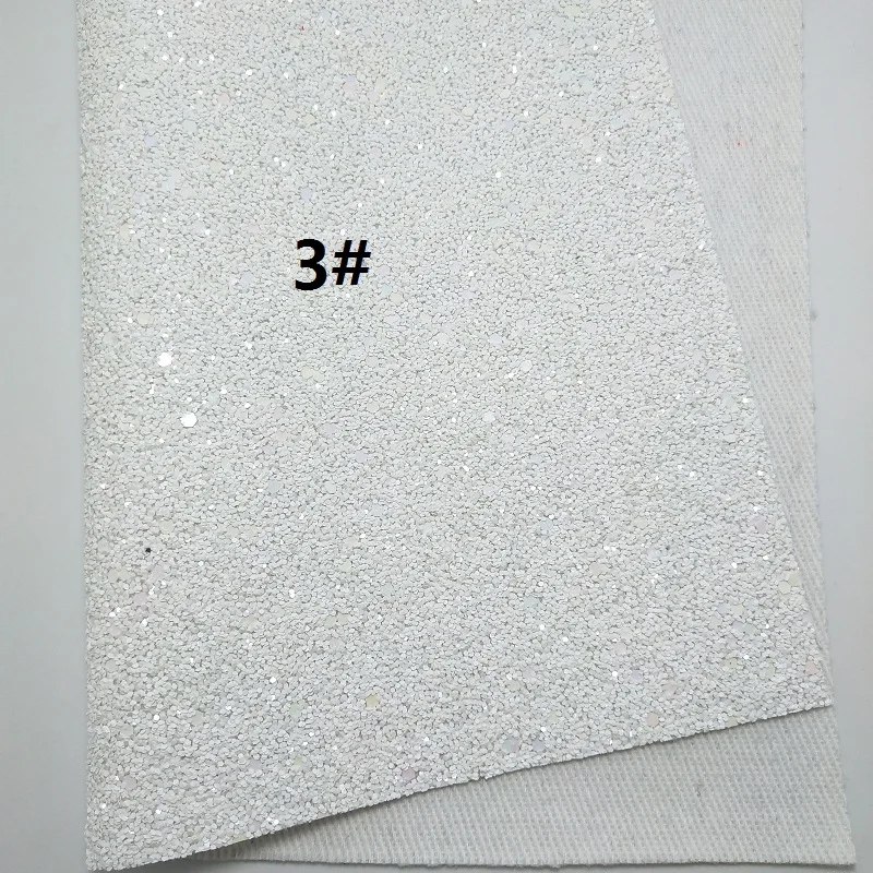 1 шт. 21X29 см синтетический Letaher, белая кожа для изготовления бантов и других аксессуаров S143D - Цвет: 3