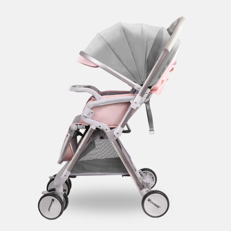 

Two Way High Landscape Baby Trolley Portable Folding Sit&lie Children Strollers Pushchairs for 0~3 Years Old Kids cochecito bebe