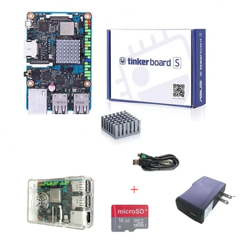 

ASUS SBC Tinker board S RK3288 SoC 1.8GHz Quad Core CPU, 600MHz Mali-T764 GPU 2GB LPDDR3 & 16GB eMMC TinkerboardS free ship