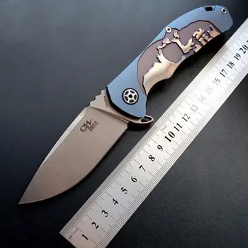 

CH CH3504 S35VN blade TC4 handle folding knife tactical Survival knife outdoor camping EDC tool utility EDC Pocket Knife