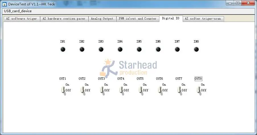 USB DAQ модуль сбора данных 16AD 2AO 8DI 8DO ШИМ счетчик 100 Ksps, LabVIEW delphi vp.net VC6.0 Matlab Labwindows примеры