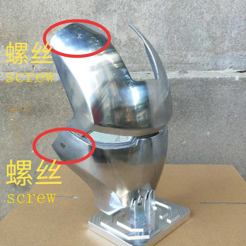 Iron Man MK2 Alloy Mask 1/1 Face A Platform Collectibles Aluminum alloy