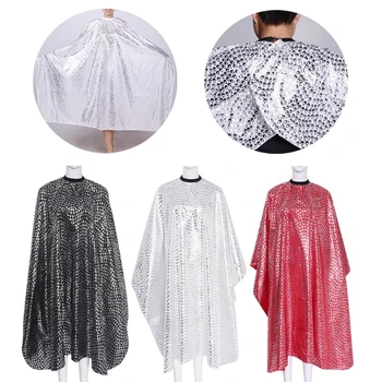 

Fahsion Nylon Adult Waterproof Peacock Feather Pattern Hair Salon Hair Cut Capes New Salon Hairdressing Hairdresser Barbers Cape