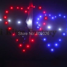 Высокое качество 3 кв. м Светодиодная стрела змеи Cupid 180 p лампа с блестками любовь с зарядным устройством игрушки для улицы Рипстоп нейлон