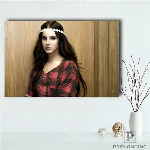

Custom Canvas Poster lana del rey (1) Printing Posters Cloth Fabric Wall Art Pictures For Living Room Decor#18-12-05-H-06-281
