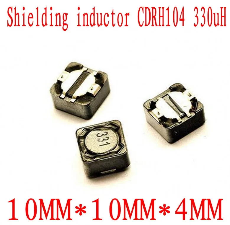 50 шт./лот SMD патч Экранирование мощных индукторов CDRH74R CDRH104R CDRH127R 2.2UH 3.3UH 4.7UH 6.8UH 10UH 22UH 33UH 47UH 68UH 100UH