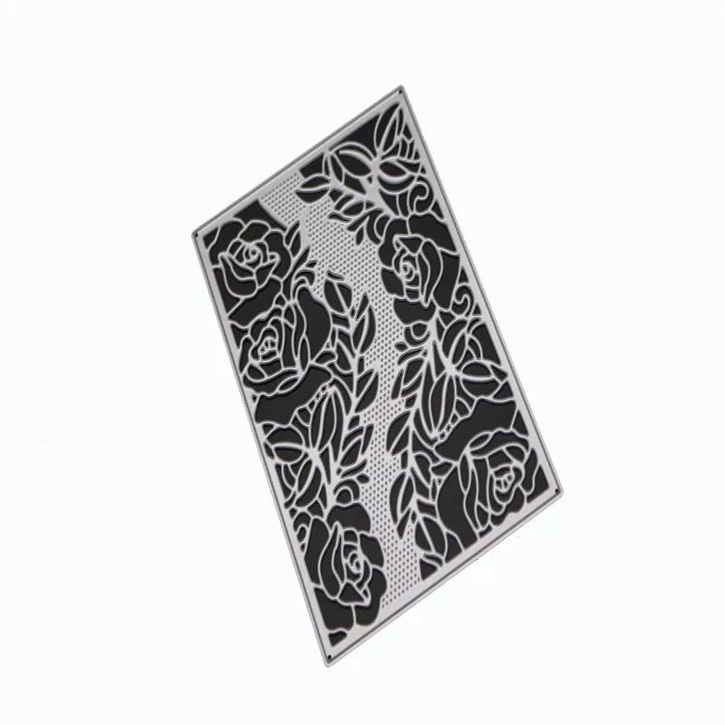  Retangle cutting metal dies flower frame scrapbooking DIY embossing paper card craft dies decorativ - 32954931261