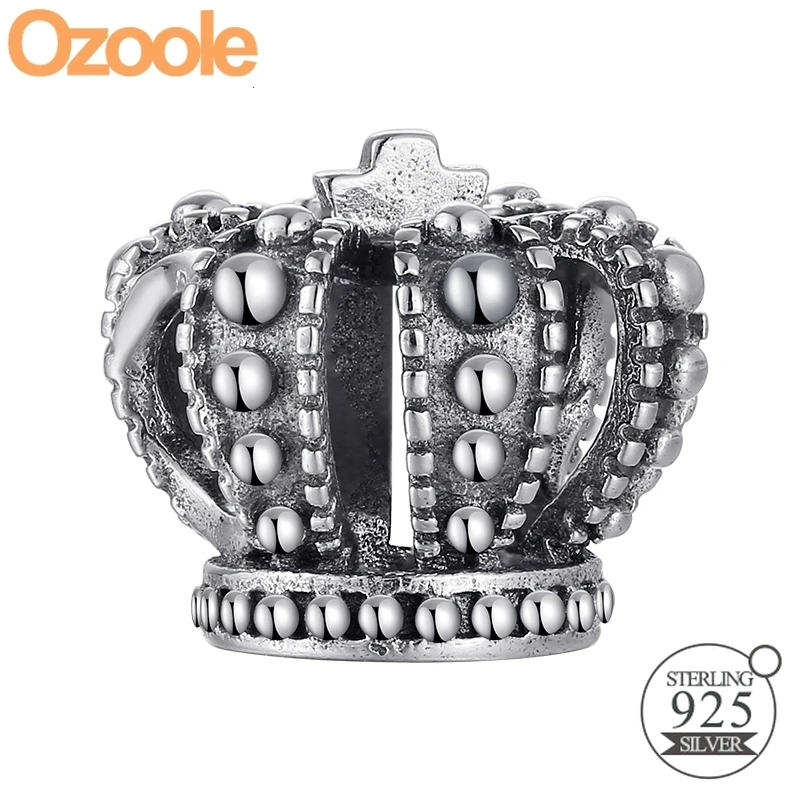 

Authentic 925 Sterling Silver Queen Crown Charm Bead Fit European Original Pandora Bracelets Women Jewelry DIY Gift