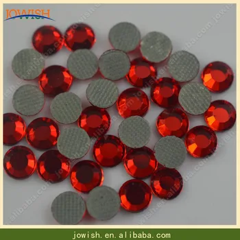 

SS20 Lt Siam strass rhinestone iron on korean stone 100gross / bag lead free hotfix flat back stone for wedding dress nail