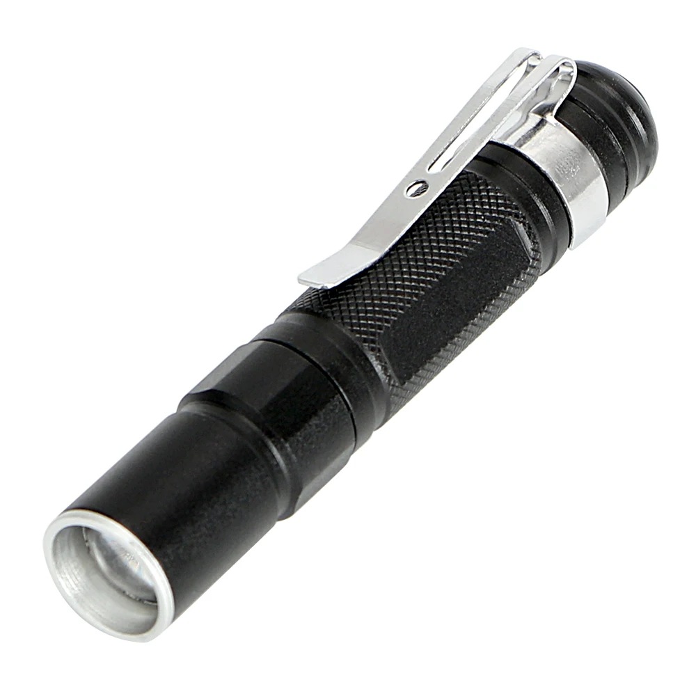 ITimo LED Flashlight Portable Pen Light with Clip Aluminum Alloy