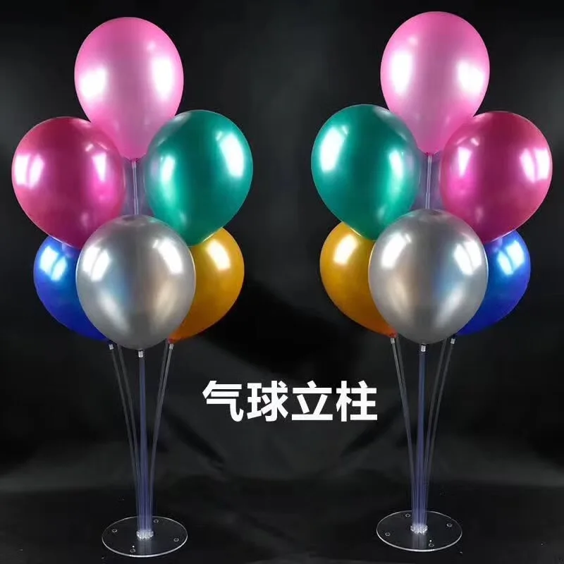 Buy Clear Balloon Column Base Plastic Balloons Stand 70cm Wedding Decor