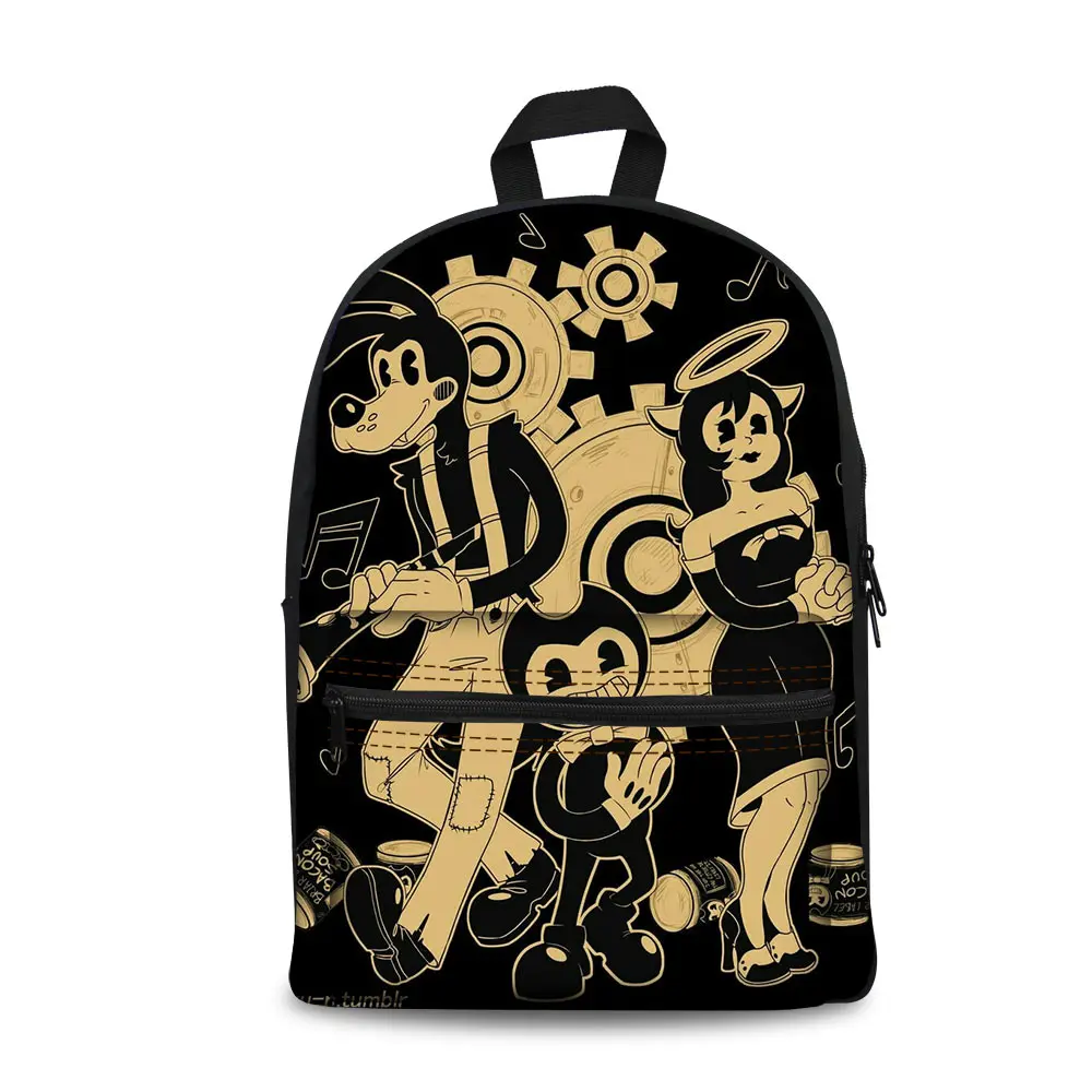

bendy toy Characters Backpack School bag We are key as Gift For Kid Student Gift bendy and the ink machine 3D Printed