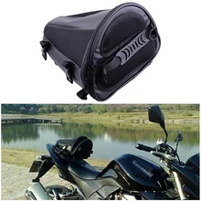 CITALL Мотоцикл Dirt Bike Двойной спортивный черный водонепроницаемый микрофибра Хвост сумка для хранения задних сидений переноска через плечо седла сумки