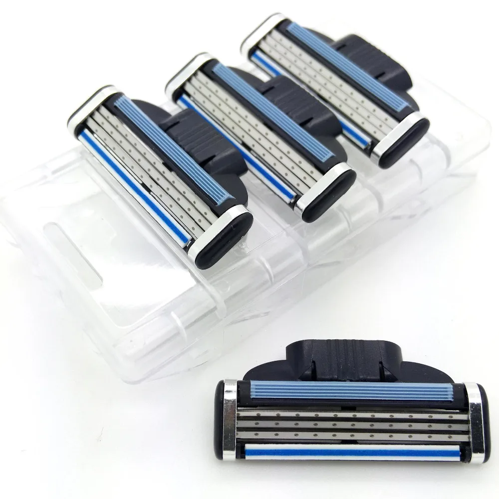 The Brand High Quality 8pcs/set Men's Face Razor Blades Shaver Hair
