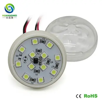 

spiral cover diameter 60mm 12LEDs SMD 2835 Single Color White LED Module Lights waterproof decorative letter light bulb lamp