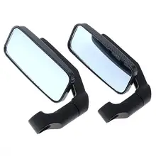 1 Pair Universal Modified Serpentine Universal Motorcycle Rearview Mirror Side Mirrors Handlebar for Motorcycle sp motorcycle handlebar modified very cool rearview mirror holder multi functional extension rod
