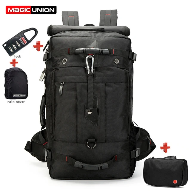 Magic Union 20 Inch Men Backpack Travel Bag Large Capacity Versatile Utility Mountaineering Multifunctional Waterproof Backpacks Magic Union 20 Inch Men Backpack Travel Bag Large Capacity Versatile Utility Mountaineering Multifunctional Waterproof Backpacks