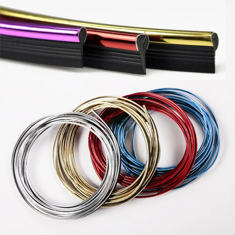 

Universal Car Styling 5M/pcs DIY Flexible Interior Decoration Moulding Trim Strips Car Central Control and Door Decoration Strip