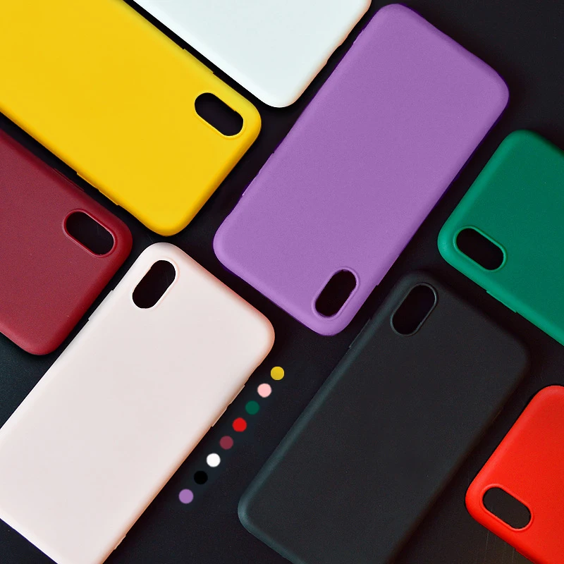 

Colorful fundas phone case for iPhone 7 8 6s X 6 plus tpu soft silicon for iPhone X 7p 8plus 6sp x case back cover accessories