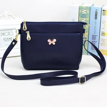 Милая женская маленькая сумочка с бантом из искусственной кожи, сумка на плечо, сумки через плечо PO66