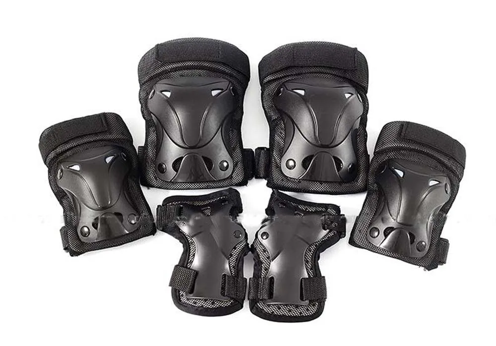 Skateboard Protective Gear Set Adult Six Piece Children's Skates Pulley