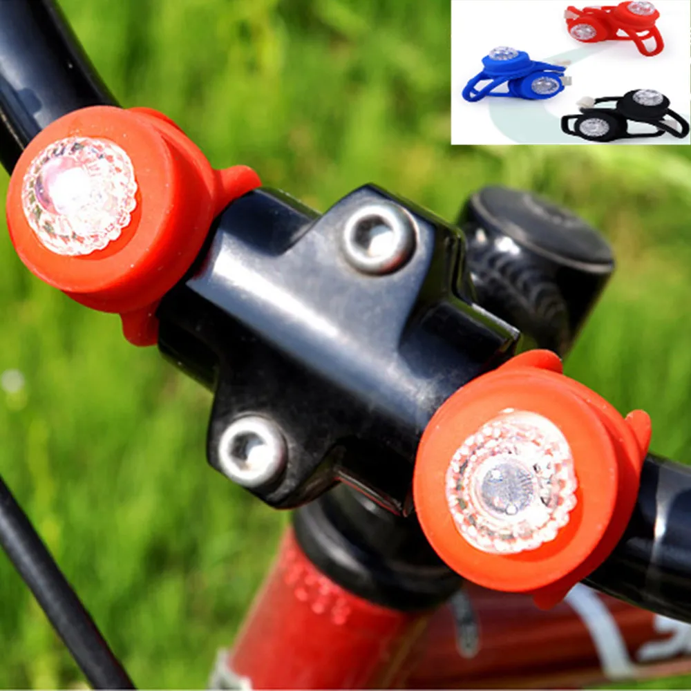 Супер яркий светодиодный фонарь для езды на велосипеде, передняя фара+ задний фонарь для велосипеда, мигающий, силиконовый, водонепроницаемый, для езды на велосипеде, для ночной езды