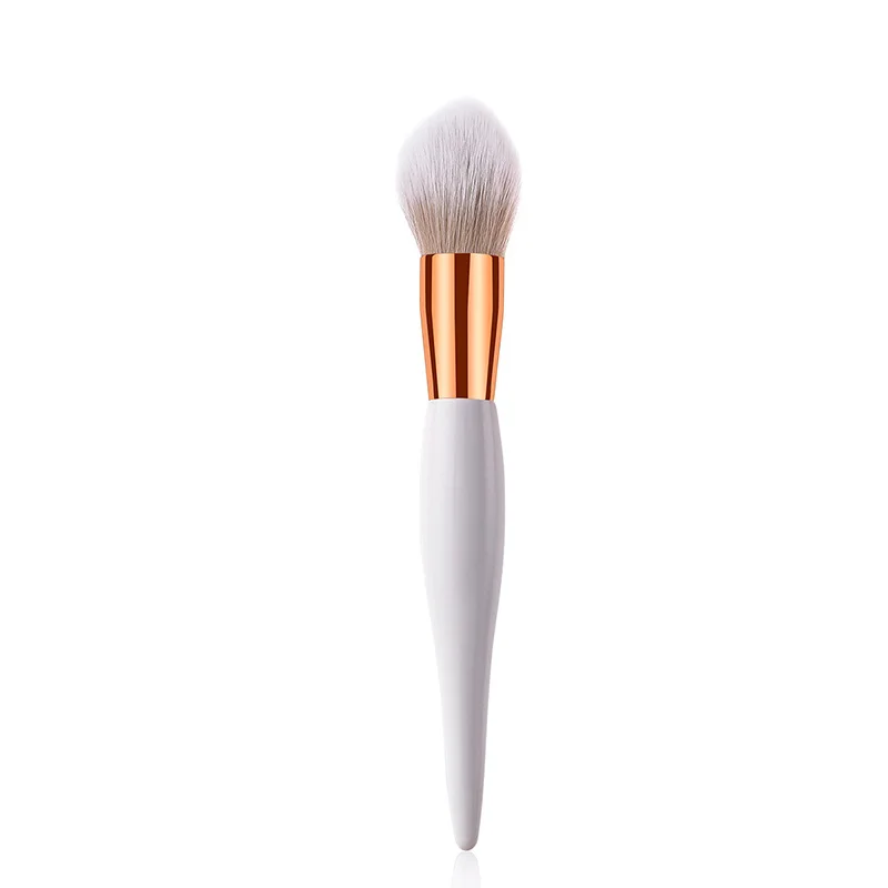 Профессиональные одноцветные кисти для макияжа, высококачественные тени для век, бровей, губ, пудра, основа для макияжа, Кисть для макияжа, косметическая кисть для карандаша - Handle Color: 1 pc Flame brush
