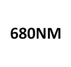 Для Canon 450D 500D 550D CCD кмок инфракрасный датчик ИК-фильтр ремонт 590NM 630NM 680NM 720NM прозрачная Запасная часть - Цвет: 680NM