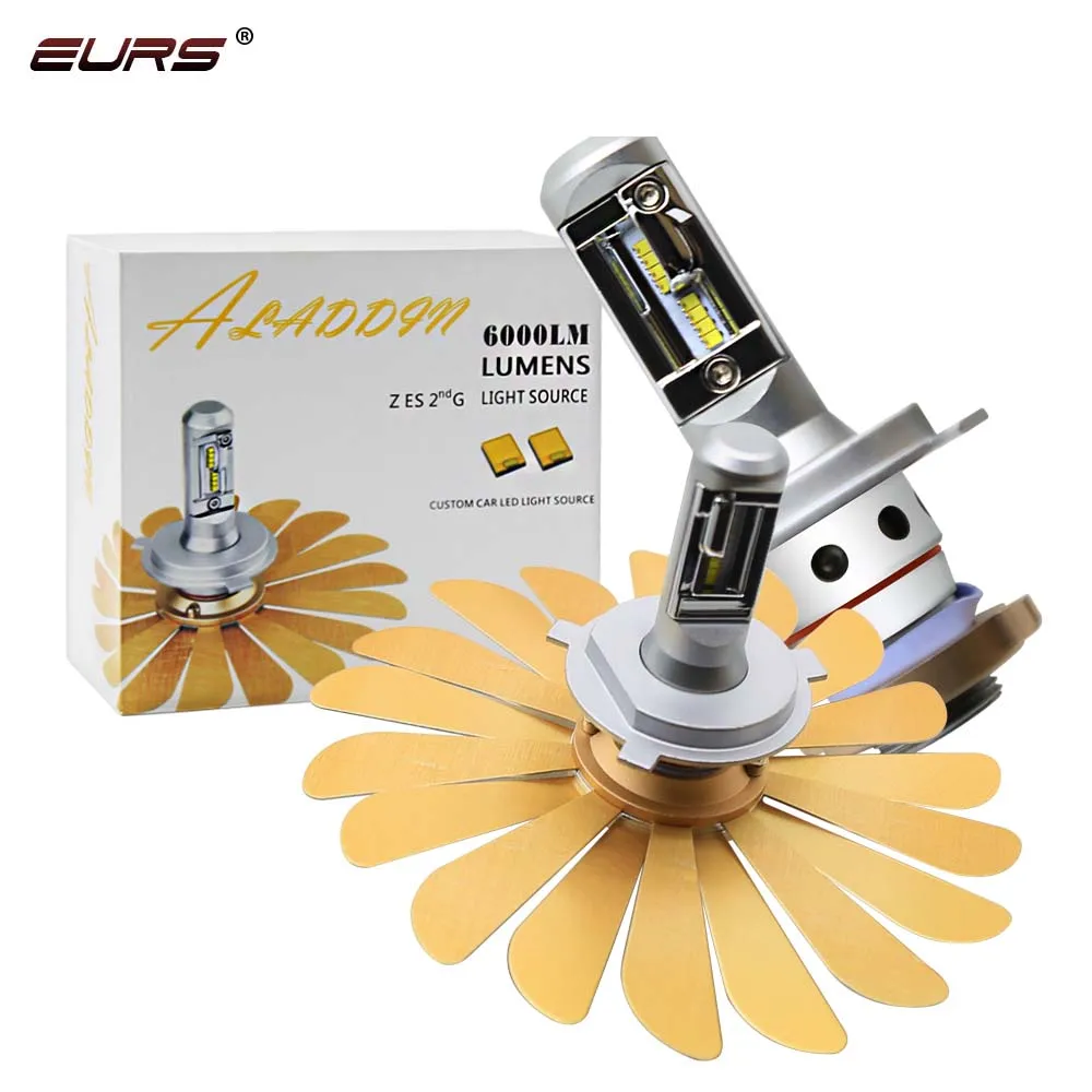 

EURS 2PCS LED Bulbs H11 H1 H4 H7 LED Canbus No Error Car Headlight Bulbs 50W 6000K 9005/HB3 9006/HB4 H8 Auto Fog Lights 12V