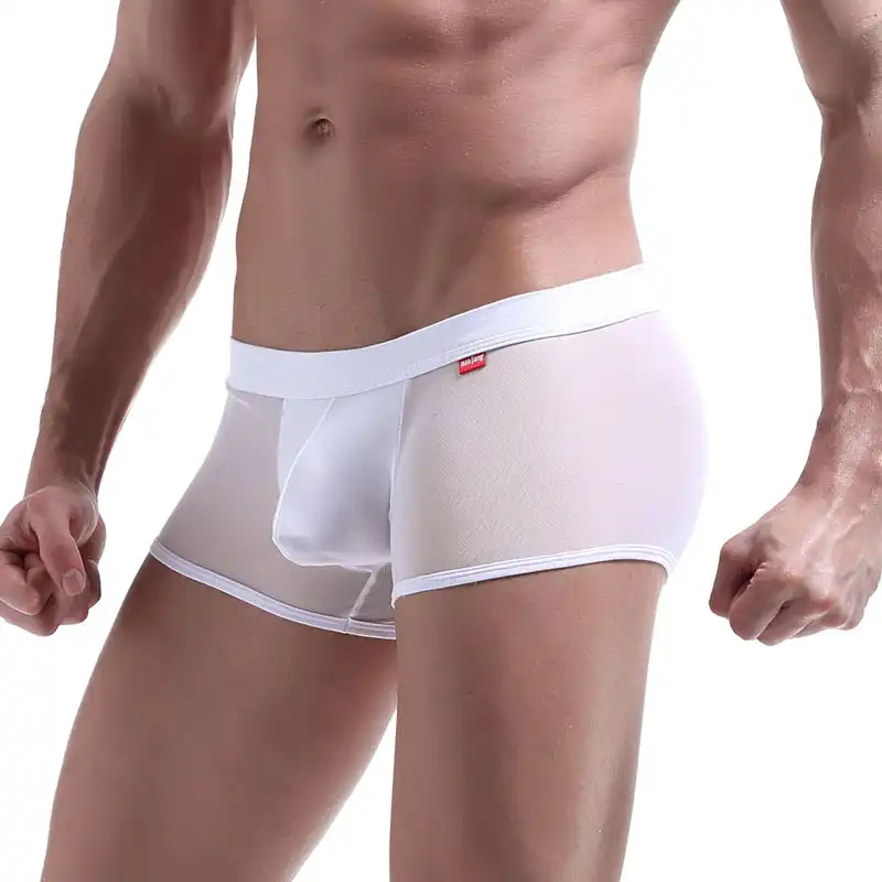 calzon transparente para hombre