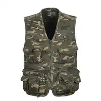 1 stücke Männer Camouflage Angeln Jagd Weste Güteroutdoorhose Spiel Outwear Weste Mehrfach Fotografie Sportfischerei Weste