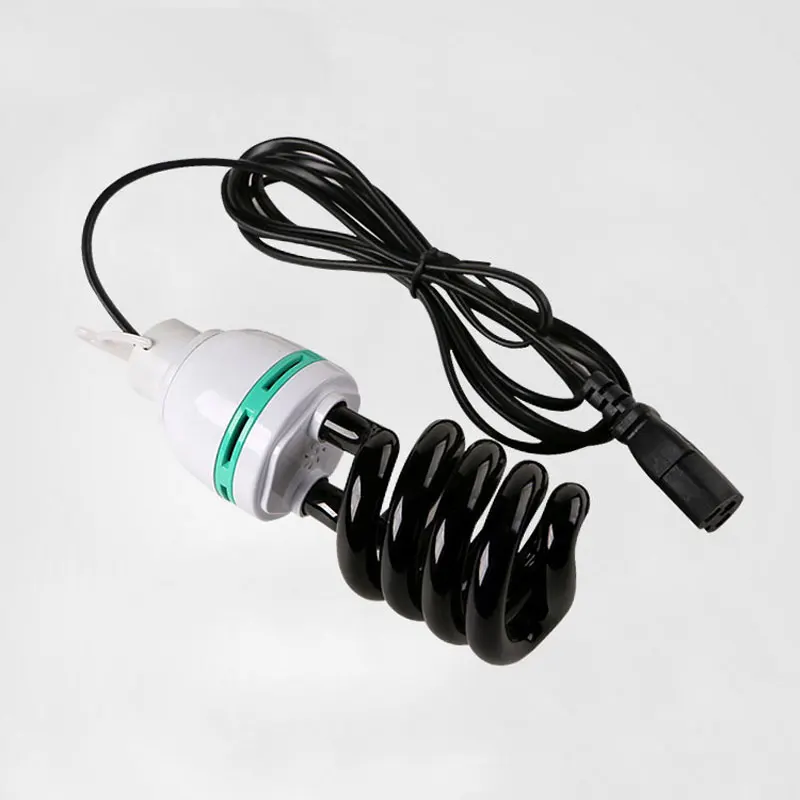 40W 48V Spiral UV Light Bulb Ultraviolet Blacklight Black Moth-killing Lamp Ultra-violet | Освещение