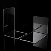 2Pcs Clear Acrylic Bookends L-shaped Desk Organizer Desktop Book Holder School Stationery Office Accessories ► Photo 2/6