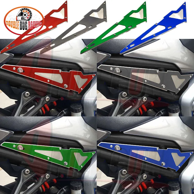 

Motorcycle Accessories CNC Side Trim Frame Cover Ornamental Part Decorative Cover Fits For KAWASAKI Z900 2017 Z-900 Z 900 17'