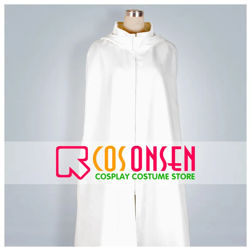 COSPLAYONSEN Naruto Uzumaki Manteau Cosplay Costume White Cloak All 