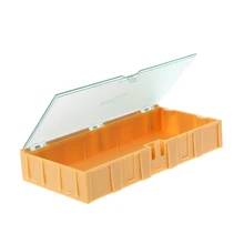 Мини SMD SMT электронная коробка IC электронные компоненты Ящики для хранения 125x63x21 мм