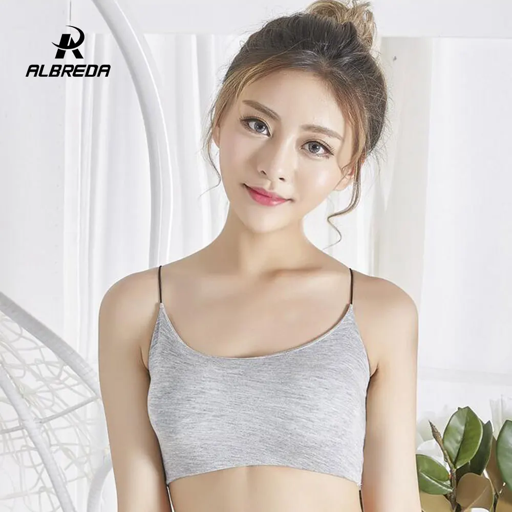 ALBREDA Women High-quality Fitness Yoga Sports Bra For Running Gym Padded Wire Shake proof Underwear Seamless Fitness Top Bras ALBREDA Women High-quality Fitness Yoga Sports Bra For Running Gym Padded Wire Shake proof Underwear Seamless Fitness Top Bras