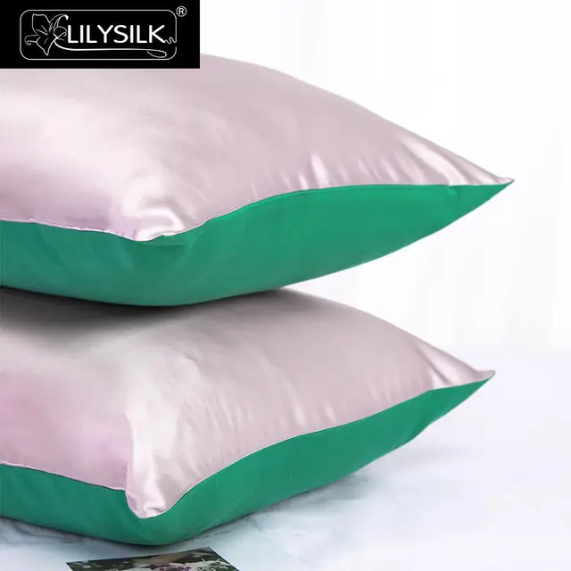 19mm Silk Pillowcases with Tencel and Envelope Closure MySilkySleep