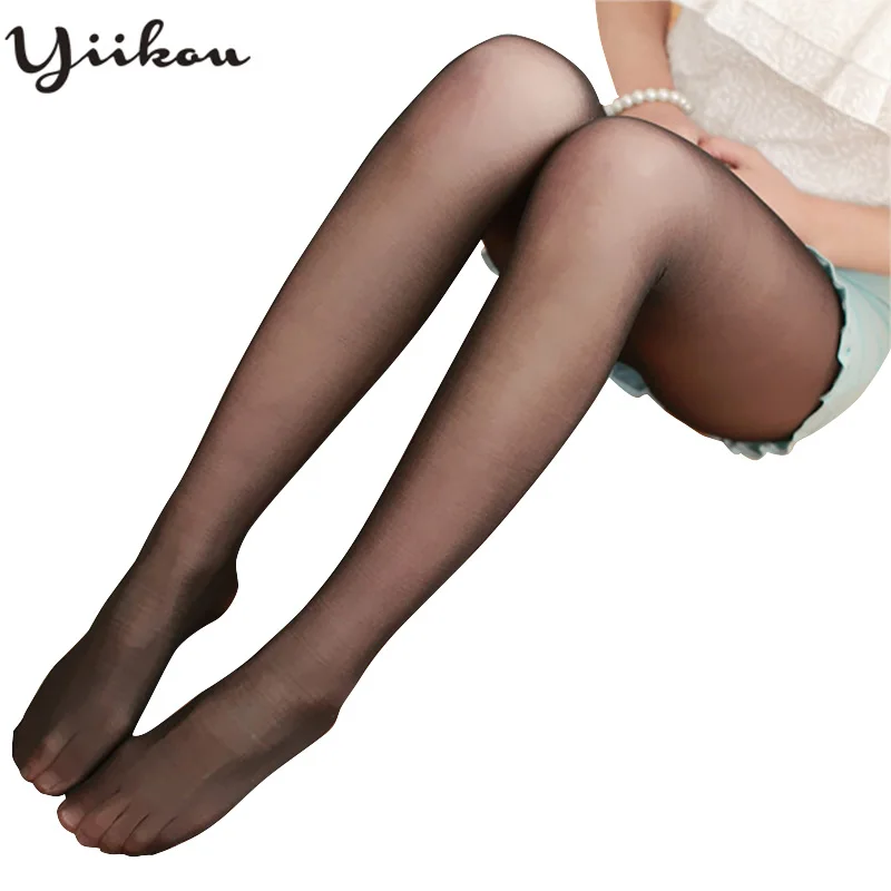 

Female summer autumn cored silk pantyhose women anti-hook silk stockings girl breathable thin bikini bottoming romper tight