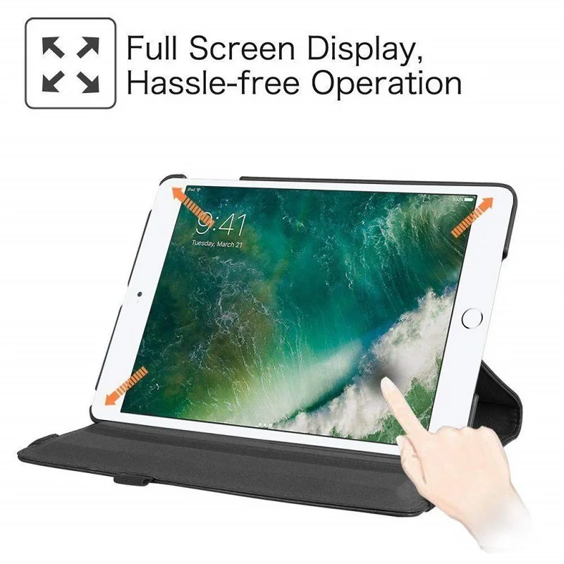 Тонкий магнитный складной чехол для iPad Mini 5 7 9 дюйма 2019 книжка из искусственной
