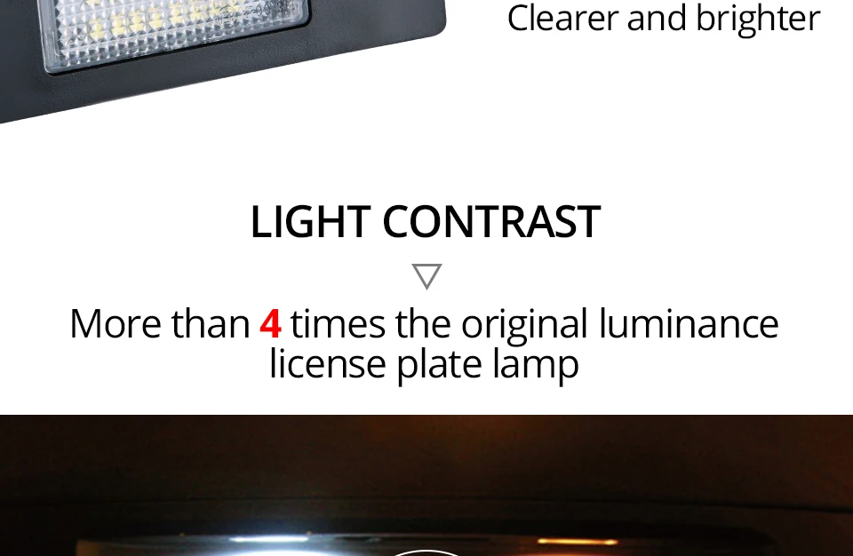 LED SMD License Plate Lights For BMW_07