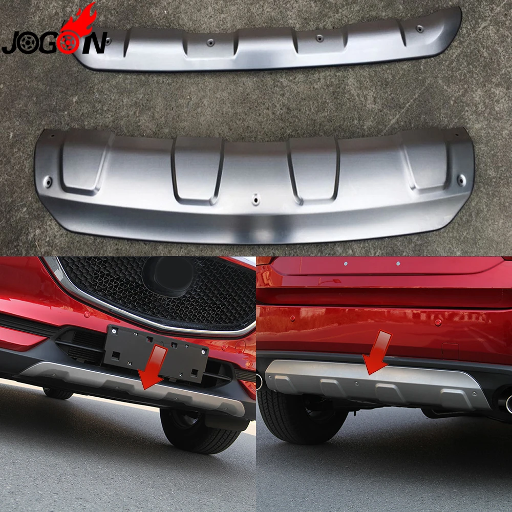 For Mazda CX 5 CX5 2017 2018 Front & Rear Trunk Exterior Bumper Guard