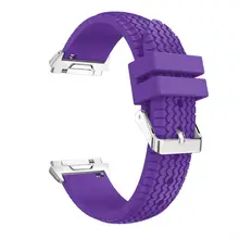 Carprie Новая шина из мягкого силикона с узором замена Браслет ремешок на запястье для Fitbit Ionic 17Dec04 Прямая поставка F